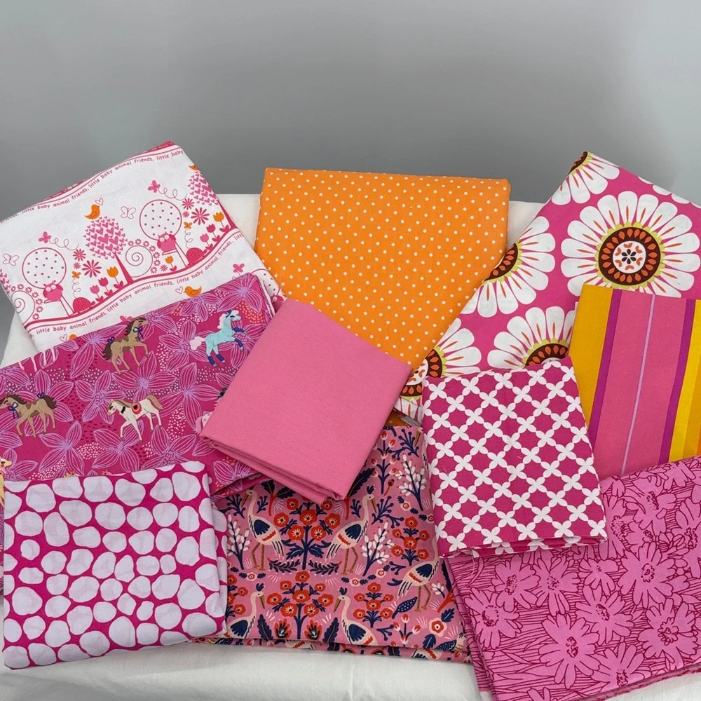Fabric Box - Mixed Assortment- Close To 5 LBS - NEW